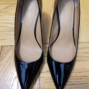 New Calvin Klien Patent Leather Heels